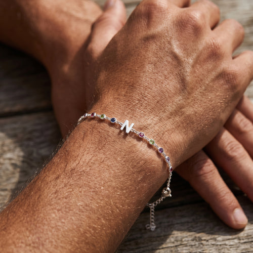 Initial Bracelet "Link"