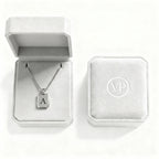 Initial Necklace "Tag"