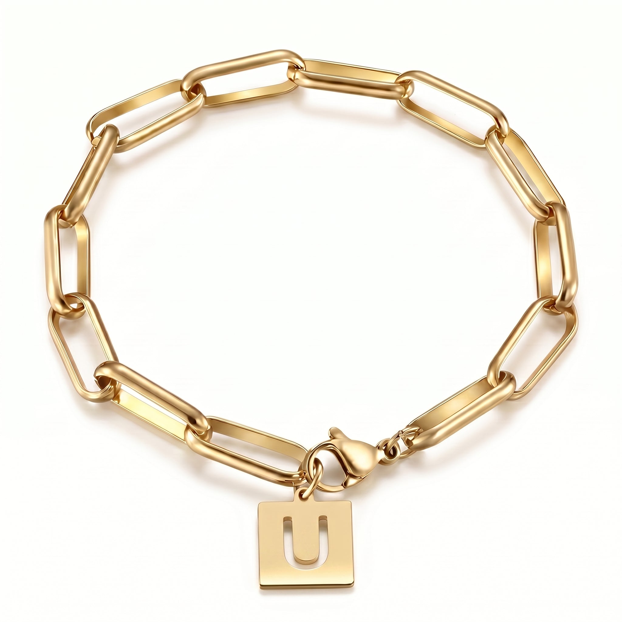 Initial Bracelet "Crest"